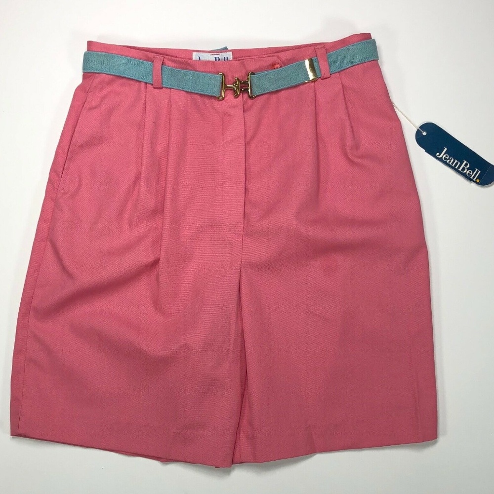 Jean Bell Womens Vintage Pink Shorts Size 10